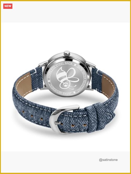 Colorful Roman Numerals Watch, Leather Strap, Japanese Quartz, 3ATM Water